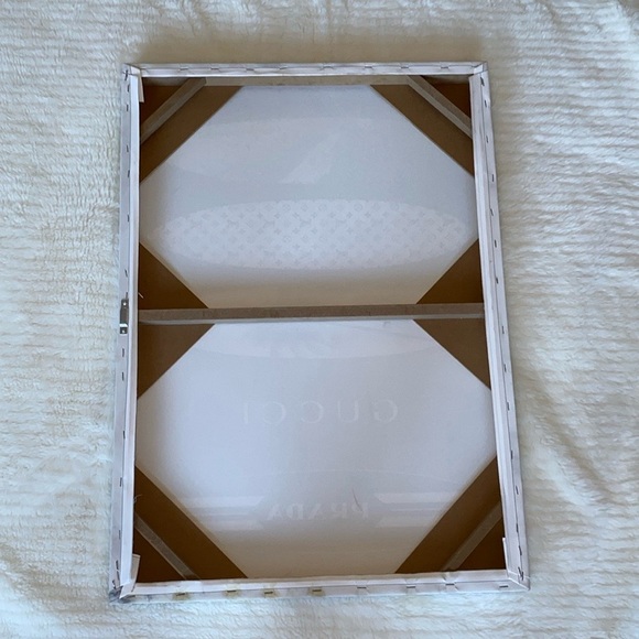 Wall art print white 25 x 28 in Fashion and Glam Framed -Wynwood Studio - Picture 7 of 10